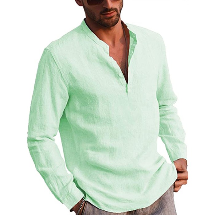 Cotton mens dress shirt