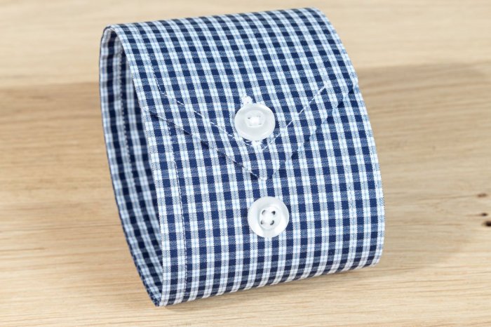 Mens dress shirts with initials on cuff