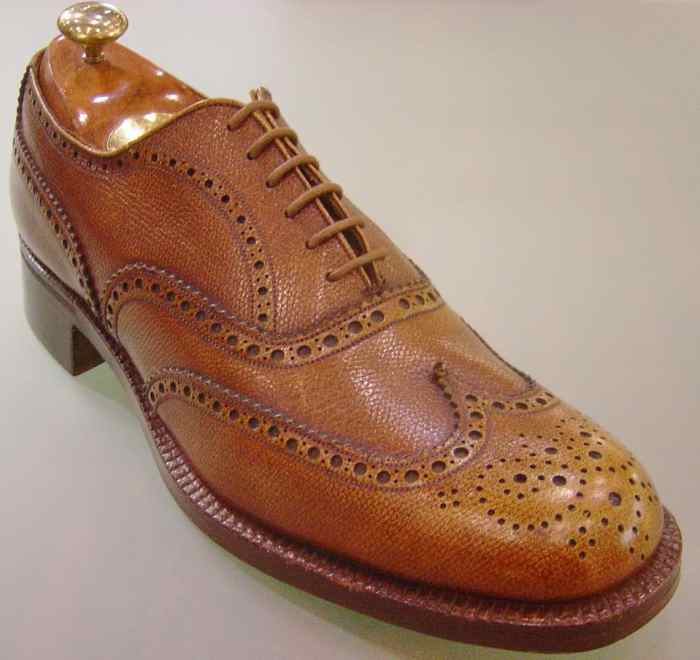 Mens brogue dress shoes