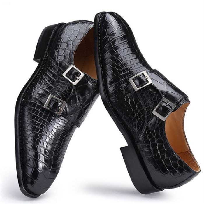 Mens crocodile dress shoes