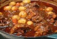 How to cook oxtail south african style