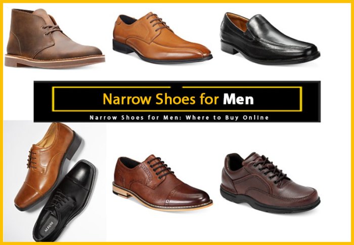 Narrow mens dress shoes