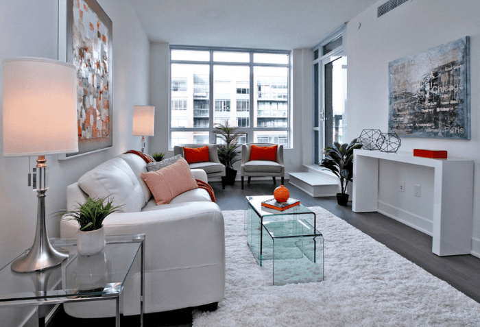 How to decorate a condo living room