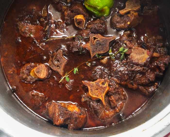 Oxtail stew cooker pressure recipe soup african south recipes gastrosenses pot gastro senses instant jamaican