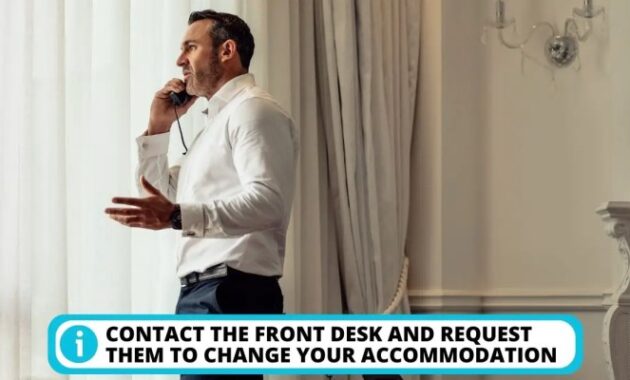 How to ask hotel to decorate room