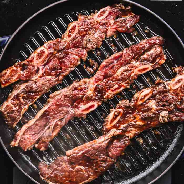 How to cook flanken style ribs on grill