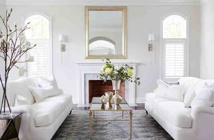 How to decorate an all white room