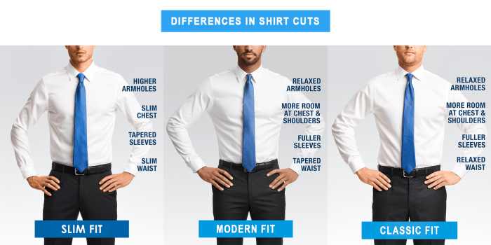 Men's dress shirts classic fit