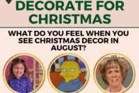 When should i start christmas decorating