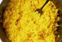 How to cook yellow rice dominican style