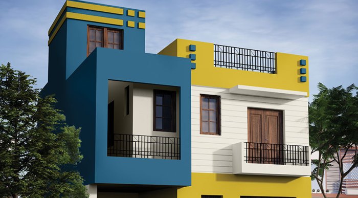 Desain Warna Rumah Depan Panduan Lengkap