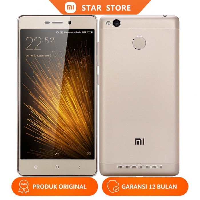 Harga hp seken xiaomi 3s