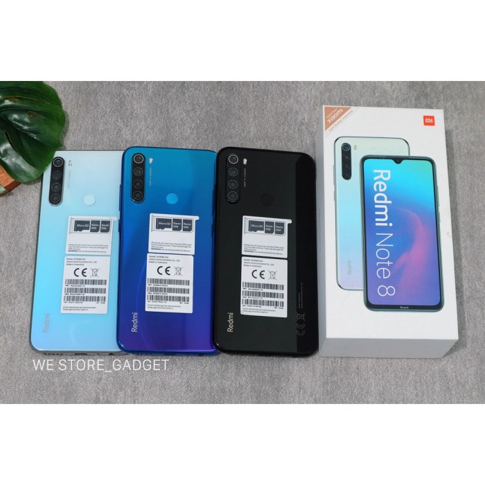 Harga hp xiaomi note 8 second