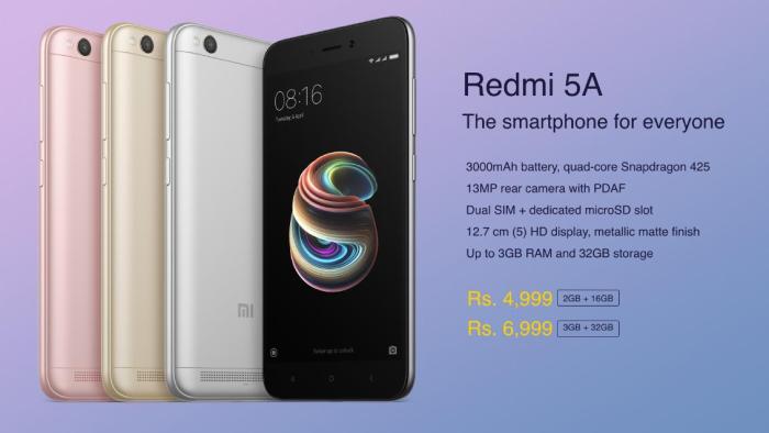 Harga hp xiaomi 5a second