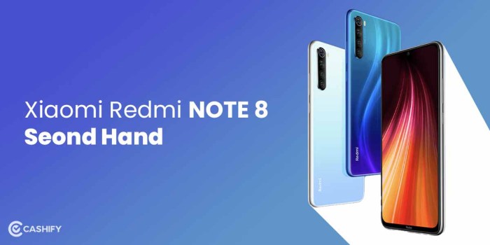 Harga hp xiaomi note 8 second