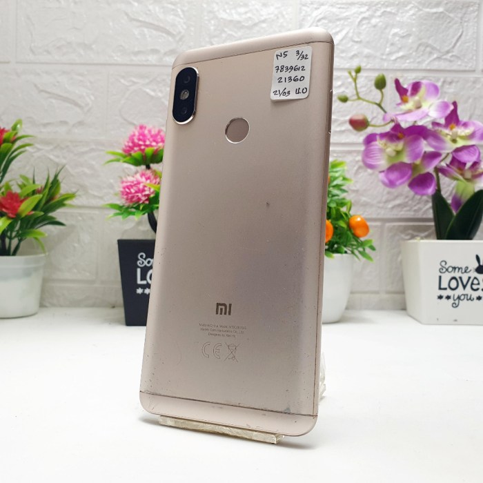 Harga hp bekas xiaomi note 5