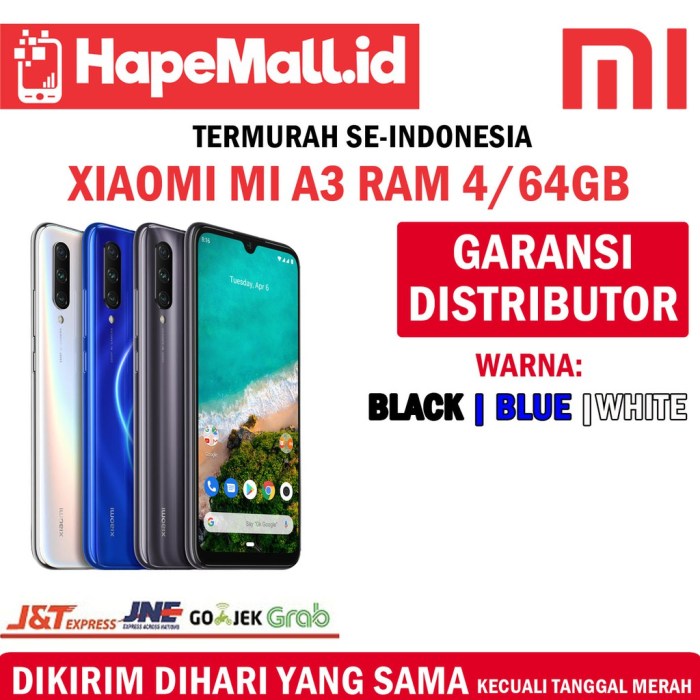 Harga hp xiaomi 4x ram 3 32