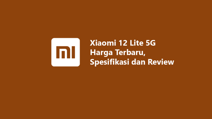 Harga hp xiaomi 12 lite